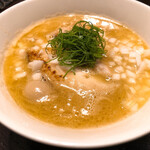 鳥田中 - アラカルト 鶏そば濃厚白湯　750円