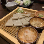 Kaoru Tsukesoba Sobana - 蕎麦刺し