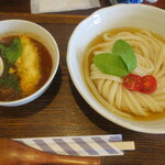 うどん大師 空海 - ナポリDEチキンカレー大阪つけ麺