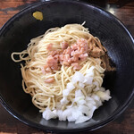 濃麺 海月 - 和え玉250円。大好き！
