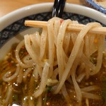 つけ麺 いちびり - 麺とつけ汁の絡み具合