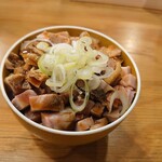 つけ麺 いちびり - チャーシュー丼