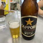 福来軒 - 2020年7月19日  瓶ビール 大（サッポロ黒ラベル）610円