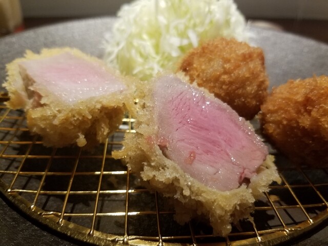 フレンチのシェフが揚げる低温調理のカツレツもメンチカツもスゴい ご飯もお味噌汁もデザートもセンスがある By 特盛ヒロシ カツレツmatumura マツムラ 名鉄名古屋 とんかつ 食べログ