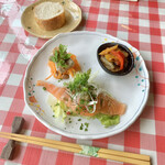 花・ふらんす食堂やまもと - スペシャルランチコース　小さな前菜盛り合わせ