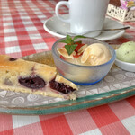 花・ふらんす食堂やまもと - スペシャルランチコース　小さなデザート盛り合わせ・ホットコーヒー