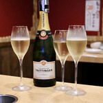 波へい - お祝いはシャンパーニュ♪