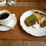 ひぐらし軒 - ケーキセット　６５０円