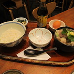 わっぱ定食堂 - 肉吸い定食