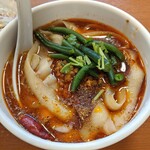 龍興刀削麺舗 - 【2020/7】麻辣刀削麺(ハーフ)