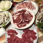 Kiunrai - 牛肉　ラム肉　豚肉　