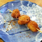 磯浜魚業 - もつの甘唐揚げ：199円