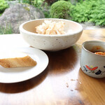 Pasuta Ando Kafe Rurufe - クリーム明太子のパスタとセット