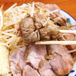 麺や つかさ - チャーシューアップ