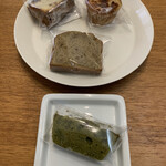 Rapty - 芋と茶と金時豆のケーキ　173円