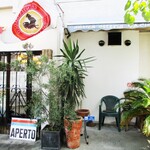 Antica osteria BACIO - アンティカ オステリア バーチョ の店舗。　　　　　2020.07.12