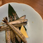 三彩 - 稚鮎の塩焼き