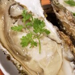 麺屋 六感堂 - 冷製 野菜ジュードル（生牡蠣添え）＋生牡蠣増し増し＋ローストトマト増し