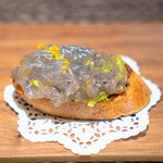 ARMONICO - 自家製　沖漬けシラスのブルスケッタ