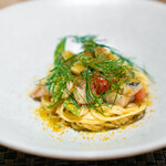 ARMONICO - 飛魚と甘長とうがらしのタリオリーニ