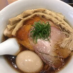 らぁ麺 はやし田 - 特製らぁ麺１０００円。穂先メンマ、焼豚、鶏チャーシューと、具材も、とーっても美味しくいただきました（╹◡╹）（╹◡╹）