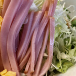 吉ひろ - 冷めん　650円　ハムのアップ