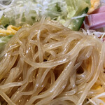 吉ひろ - 冷めん　650円の麺アップ