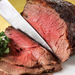 <Lunch only> Homemade domestic roast beef cutting service now available