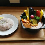 Maaru Kafe - スープカレー（雑穀米）
