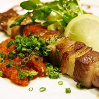 ★ジョージア郷土料理★「シャシリク　アジーカソース」～熟成子羊の串焼き～