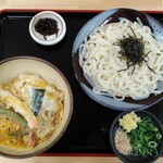 麺 こまち - ざるセット（天丼）760円
