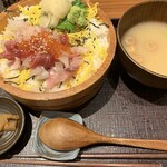 Yamatoya Hanzou - 海鮮バラちらし丼定食