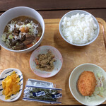 Genki Morimori - 相方のモツ煮定食  600円税込