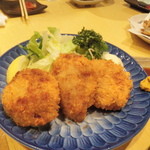 ちろり - メンチカツ（６５０円＋１個分）