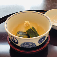 招福樓 東京店 - 冬瓜と生姜の炊合せ　南瓜　ズッキーニ