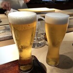 菊鮨 - ビール