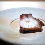 菊鮨 - 煮蛸・・柔らかい。