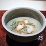 菊鮨 - つぶ貝（北海道）、ジュンサイ