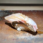 菊鮨 - 伊佐木（五島）・・去年も同じ時期に頂きましたけれど、旬のお魚は美味しい。