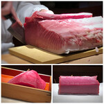 菊鮨 - やま幸さんの鮪様（塩釜産）が登場・・目の保養。