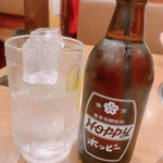 Yakiniku Sanga - ホッピーセット白　320円
      ビールの後はこれが一番。