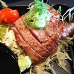 レストラン 牛石 - ミニステーキ(牛石弁当)