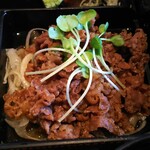 レストラン 牛石 - 肉煮(牛石弁当)