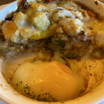 KUBOTA食堂 - 玉子を落としてしまいました(◞‸◟)