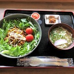 カフェ月星 - タコライスランチ