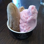 プレマルシェ・ジェラテリア - エスプレッソ&紫蘇ソルベ