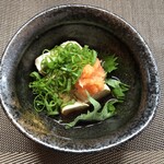 食彩厨房 甚兵衛 - かわはぎの肝ポン