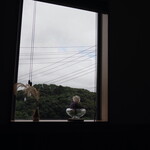 カフェ　ランプ - 窓からの景色