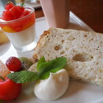 カフェ　ランプ - デザート　シフォン