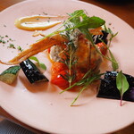 カフェ　ランプ - かずさ和牛のハンバーグ